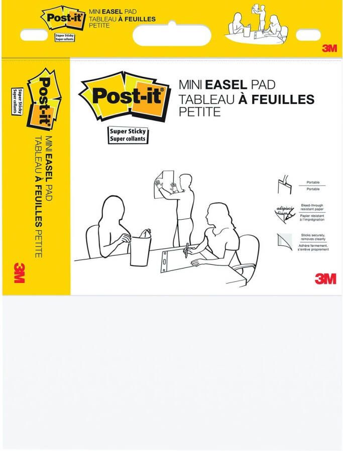 Post-It Super Sticky Post-it mini meeting chart ft 45 7 cm x 38 1 cm blanco