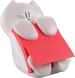 Post-It Super Sticky Z-notes dispenser kat voor ft 76 x 76 met 1 blok van 90 blaadjes rood