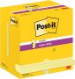 Post-It Super Sticky Z-Notes 90 vel ft 76 x 127 mm geel pak van 12 blokken - Thumbnail 1