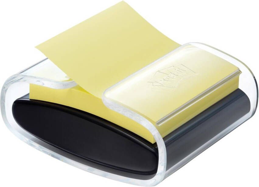 Post-It Super Sticky Z-notes dispenser Pro Color voor ft 76 x 76 mm inclusief blok van 90 vel geel