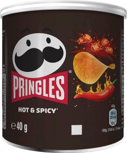 Pringles chips 40g hot & spicy