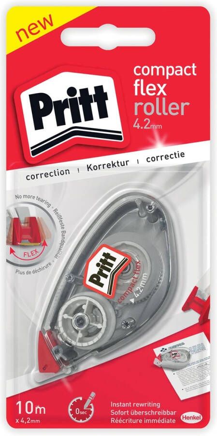 Pritt correctieroller Compact Flex 4 2 mm x 10 m op blister