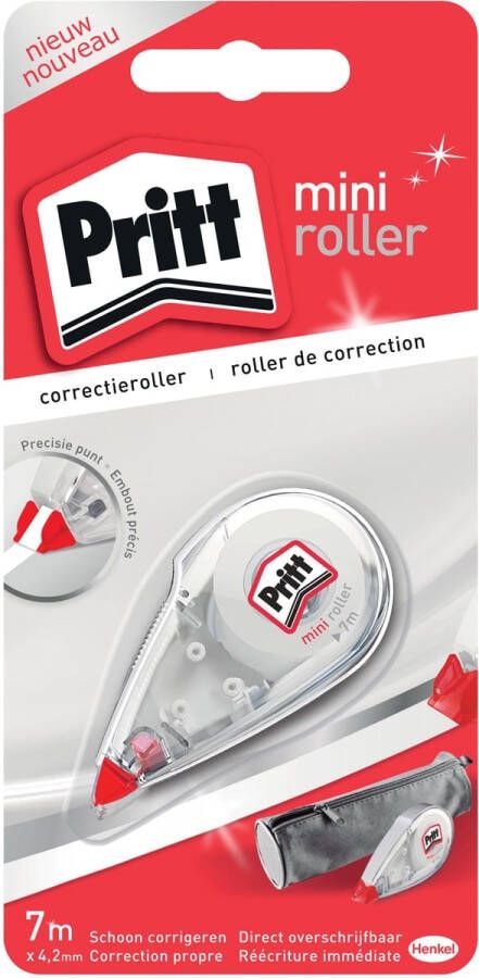 Pritt Correctieroller Mini Flex 4.2mmx7m op blister