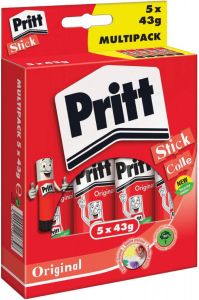 Pritt Lijmstift 43gr promopack 4+1 gratis