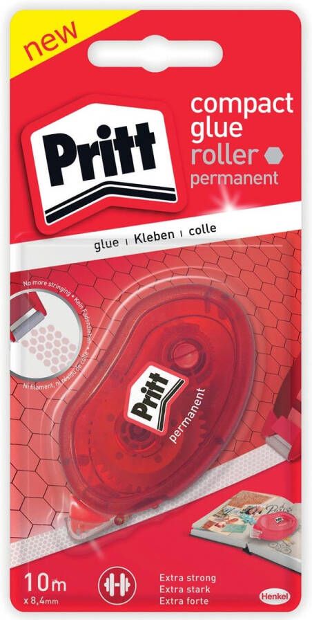 Pritt Lijmroller Compact permanent 10m op blister