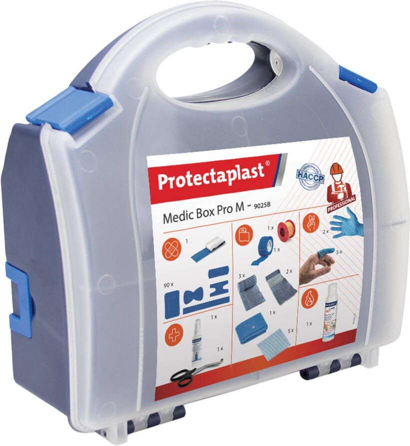 Protectaplast EHBO-koffer Medic Box Pro M basiskoffer voor de professional