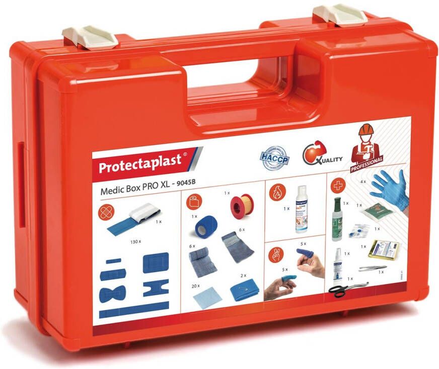 Protectaplast EHBO-koffer Medic Box Pro XL inhoud tot 20 personen