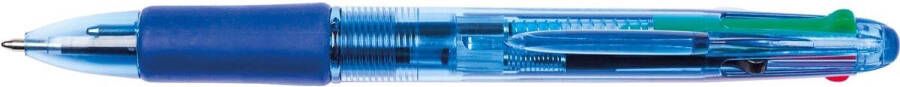 Q-CONNECT 4 kleuren balpen 0 7 mm medium punt
