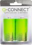 Q-Connect Q Connect batterijen D blister van 2 stuks - Thumbnail 2