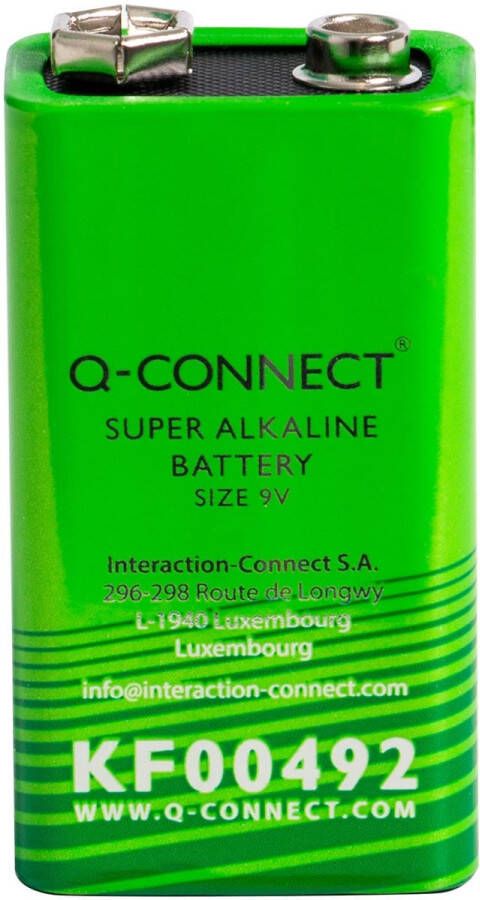 Q-CONNECT batterij alkaline E 9V