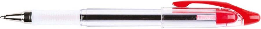 Q-CONNECT Delta balpen 0 4 mm medium rood
