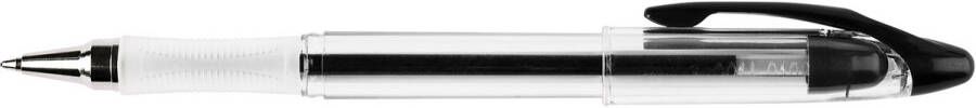 Q-CONNECT Delta balpen 0 4 mm medium zwart