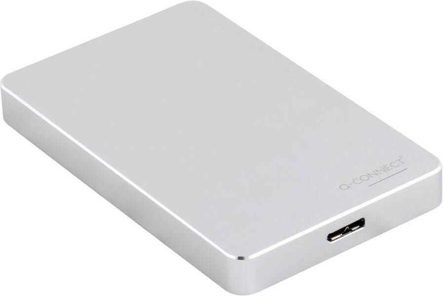 Q-CONNECT externe harde schijf USB 3.0 zilver 2 TB