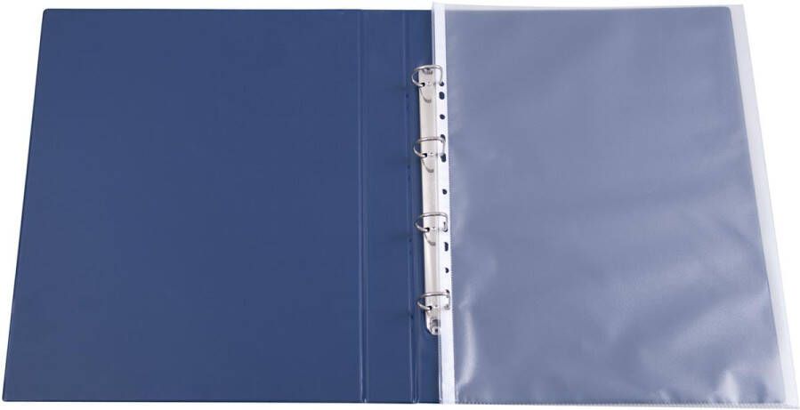 Q-Connect Q Connect geperforeerde showtas ft A3 portret 11 gaatsperforatie gekorreld pak van 10 stuks