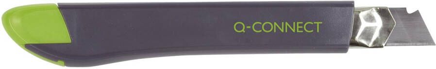 Q-CONNECT Heavy Duty cutter zwart groen