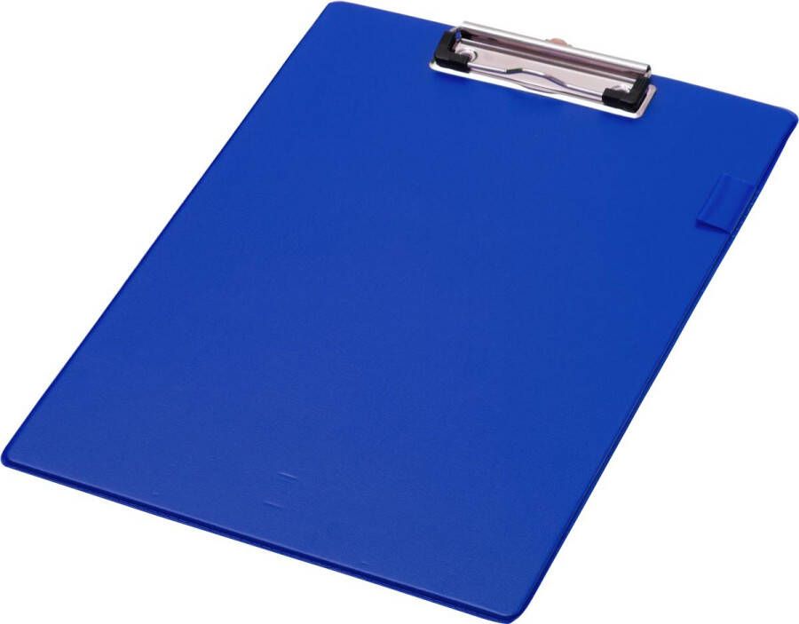Q-CONNECT klemplaat PP ft A4 blauw