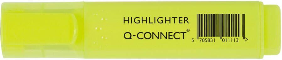 Q-CONNECT markeerstift geel