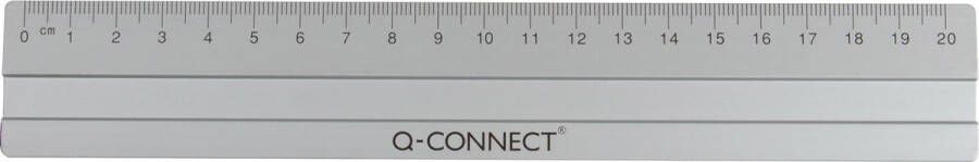Q-CONNECT meetlat aluminium 20 cm