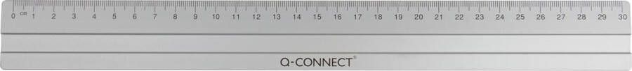 Q-CONNECT meetlat aluminium 30 cm