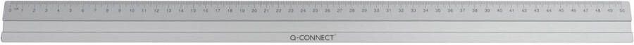 Q-CONNECT meetlat aluminium 50 cm in ophangetui