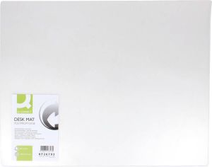 Q-CONNECT onderlegger ft 63 x 50 cm transparant