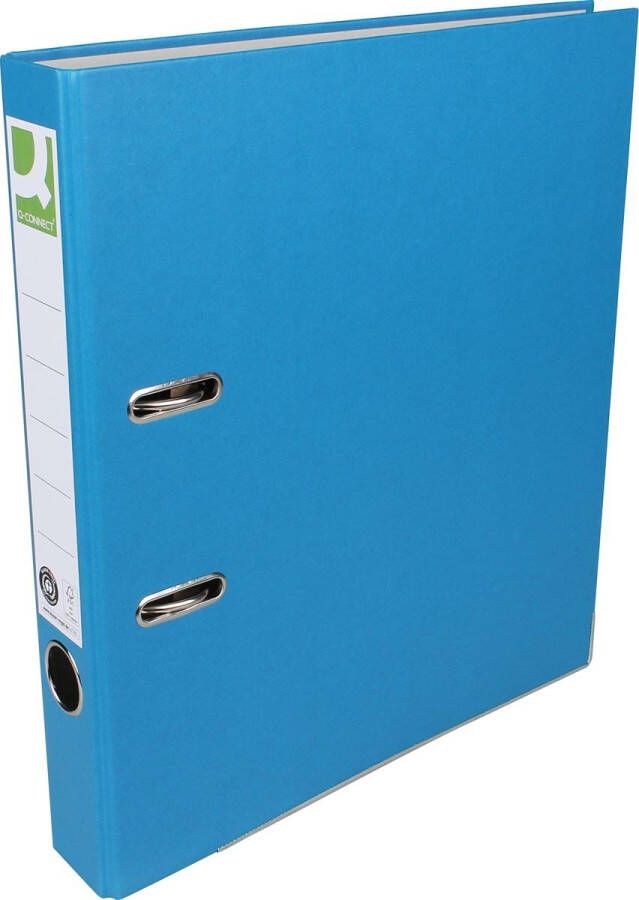Q-CONNECT ordner voor ft A4 uit Recycolor papier rug van 5 cm blauw