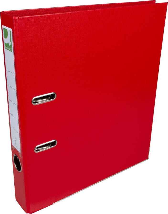 Q-CONNECT ordner voor ft A4 volledig uit PP rug van 5 cm rood