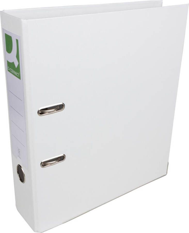 Q-CONNECT ordner voor ft A4 volledig uit PP rug van 8 cm wit