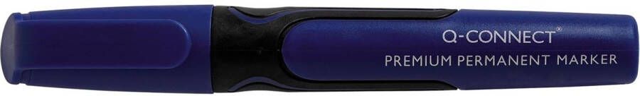 Q-Connect Q Connect premium permanent marker ronde punt blauw