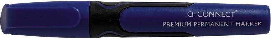 Q-Connect Q Connect premium permanent marker ronde punt blauw