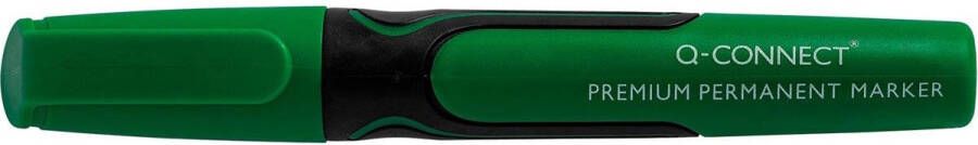 Q-Connect Q Connect premium permanent marker ronde punt groen