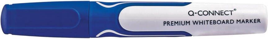 Q-CONNECT Premium whiteboard marker 3 mm ronde punt blauw