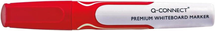 Q-CONNECT Premium whiteboard marker 3 mm ronde punt rood