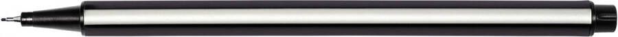 Q-CONNECT fineliner 0 4 mm driehoekig zwart