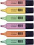 Q-Connect Q Connect markeerstift pastel geassorteerde kleuren pak van 6 stuks - Thumbnail 2