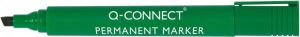 Q-Connect Q Connect permanent marker schuine punt groen