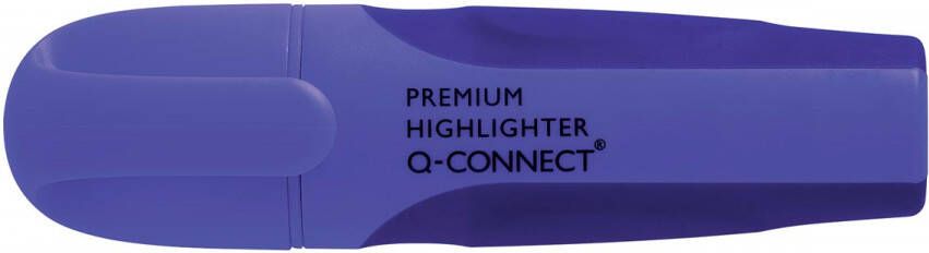Q-CONNECT Premium markeerstift paars