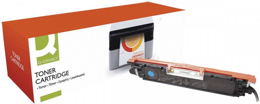 Q-CONNECT toner cyaan 1000 pagina&apos;s voor HP OEM: CE311A