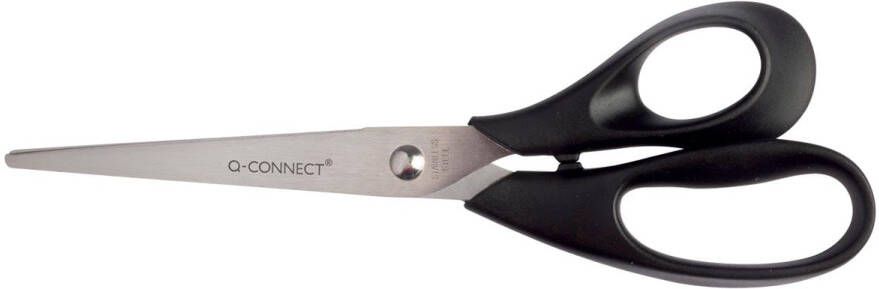 Q-CONNECT schaar 21 cm asymmetrische ogen op blister