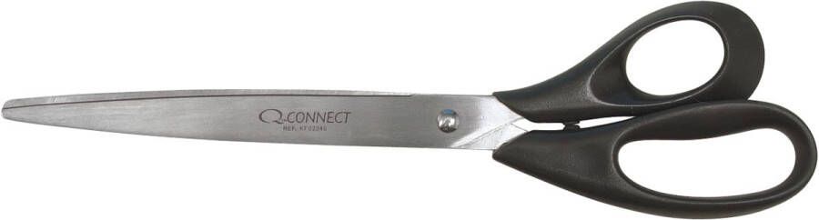 Q-CONNECT schaar 25 5 cm zwart op blister