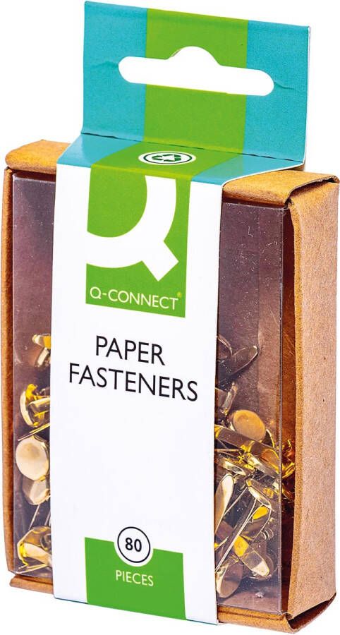 Q-CONNECT splitpennen doosje van 80 stuks