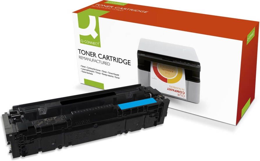 Q-CONNECT toner cyaan 1300 pagina&apos;s voor HP OEM CF541A