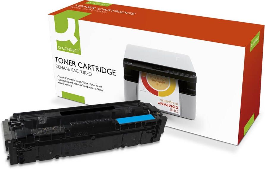 Q-CONNECT toner cyaan 2300 pagina&apos;s voor Canon OEM: 3027C002
