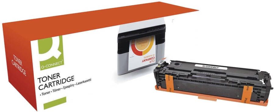 Q-CONNECT toner zwart 2400 pagina&apos;s voor HP OEM: CF210X