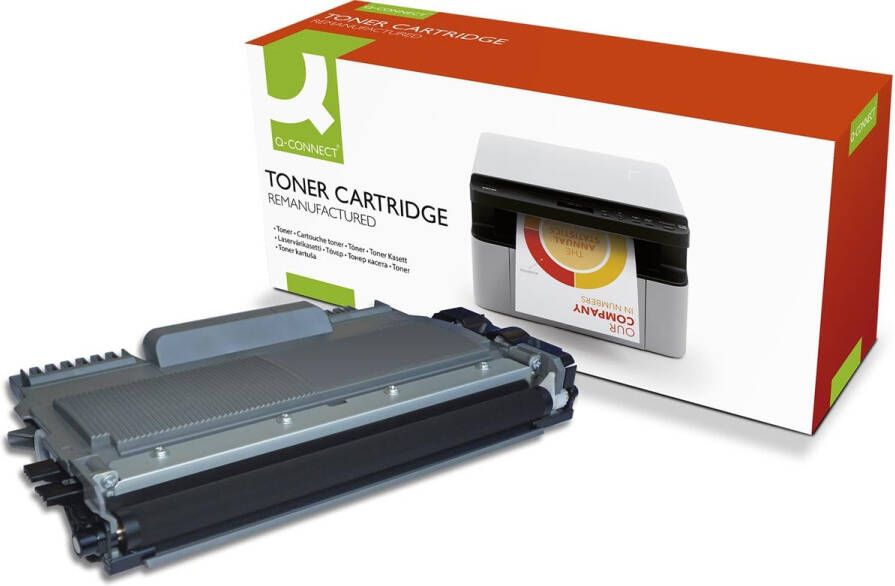Q-CONNECT toner zwart 2600 pagina&apos;s voor Brother OEM: TN-2220