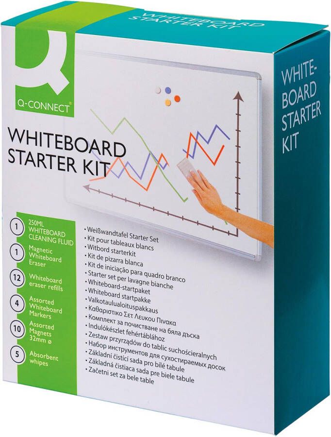 Q-CONNECT whiteboard starter kit