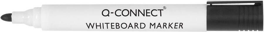 Q-CONNECT whiteboardmarker 2-3 mm ronde punt zwart 10 stuks