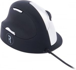 R-Go Tools R-Go HE Break Mouse Ergonomische muis Anti-RSI software Groot (Handlengte boven 185mm) Linkshandig Bedraad (RGOB