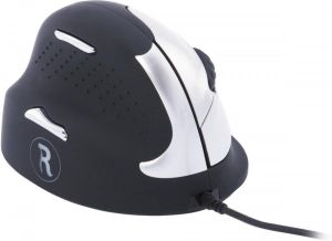 R-Go Tools R-Go HE Break Mouse Ergonomische muis Anti-RSI software Medium (Handlengte 165-185mm) Linkshandig bedraad (RGOBR