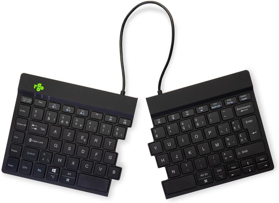 R-Go tools R-Go Split Break ergonomisch Bluetooth toetsenbord azerty zwart